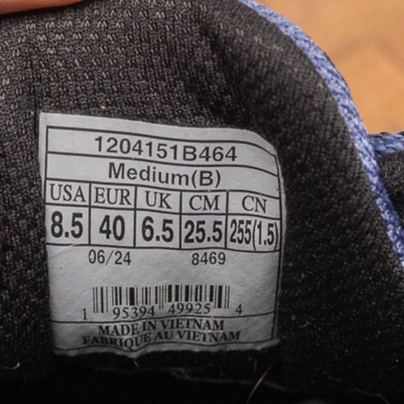 Brooks Cascadia 18 GTX Womens 8.5 Shoes Gore-Tex Blue 1204151B464 Running Trail - Picture 6 of 10